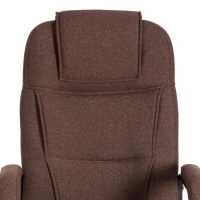 Кресло BERGAMO хром (22) ткань коричневый 3М7-147 - Изображение 1